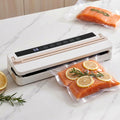 Devanti Food Vacuum Sealer Machine Fresh Storage Auto Seal Slide Cutter 6 Modes White FVS-30-WH