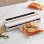 Devanti Food Vacuum Sealer Machine Fresh Storage Auto Seal Slide Cutter 6 Modes White FVS-30-WH