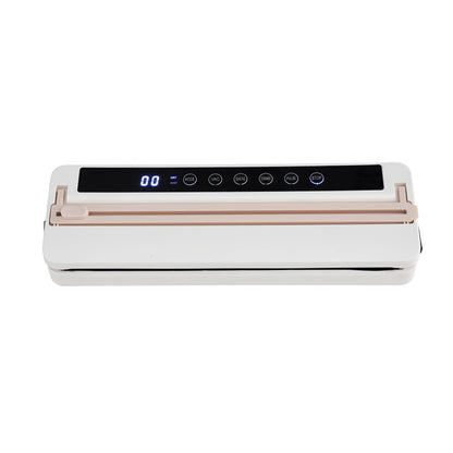 Devanti Food Vacuum Sealer Machine Fresh Storage Auto Seal Slide Cutter 6 Modes White FVS-30-WH