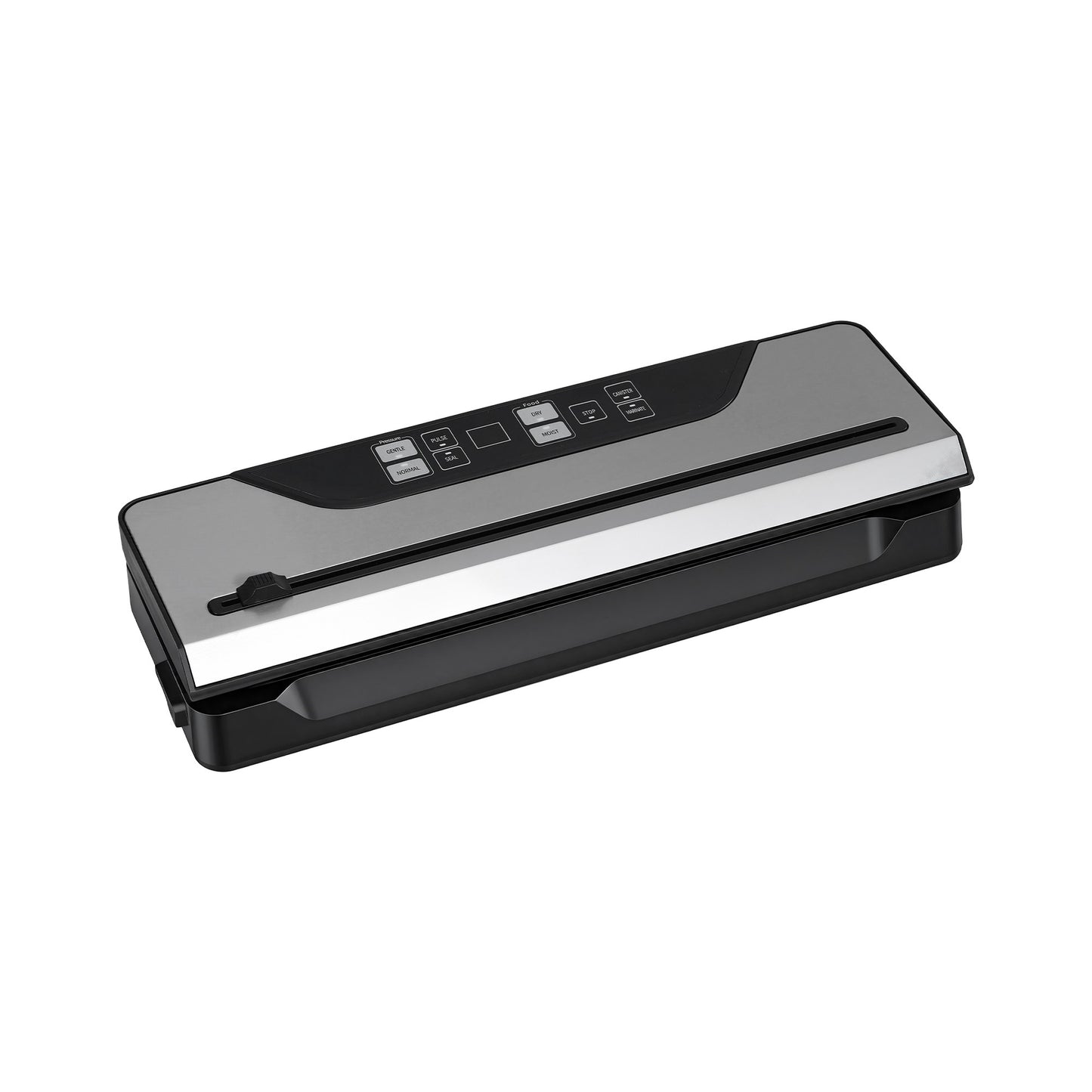 Devanti Food Vacuum Sealer Machine Auto Seal Slide Cutter 9 Modes Marinate Black FVS-32-PKL-BK