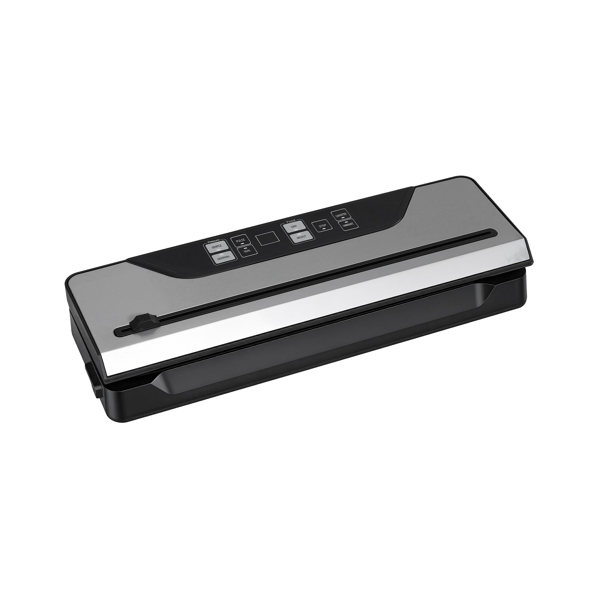 Devanti Food Vacuum Sealer Machine Auto Seal Slide Cutter 9 Modes Marinate Black FVS-32-PKL-BK