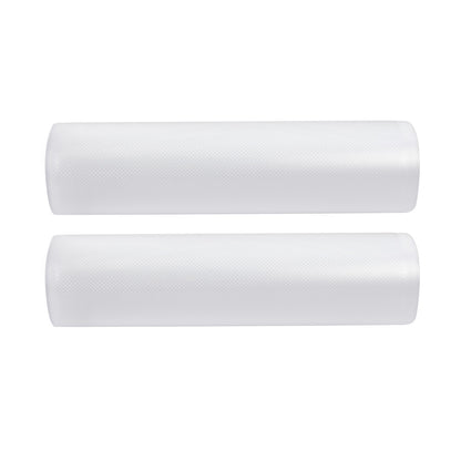 2 Rolls Food Vacuum Sealer Bags Storage Saver Heat Sealing Bag Pack 25CMX6M FVS-BAG-25-TP