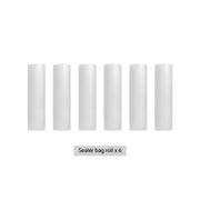 6 Rolls Food Vacuum Sealer Bags Storage Saver Heat Sealing Bag Pack 25CMX6M FVS-BAG-25-TPX3