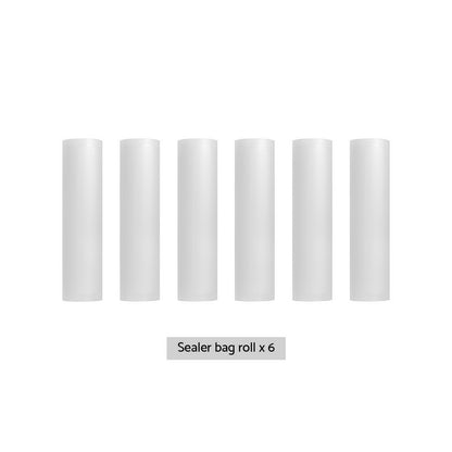 6 Rolls Food Vacuum Sealer Bags Storage Saver Heat Sealing Bag Pack 28CMX6M FVS-BAG-28-TPX3