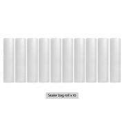 10 Rolls Food Vacuum Sealer Bags Storage Saver Heat Sealing Bag Pack 28CMX6M FVS-BAG-28-TPX5