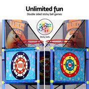 Basketball Arcade Game Electronic Scorer 3 Games Adjustable Kids Blue GAME-BAS-160-BL