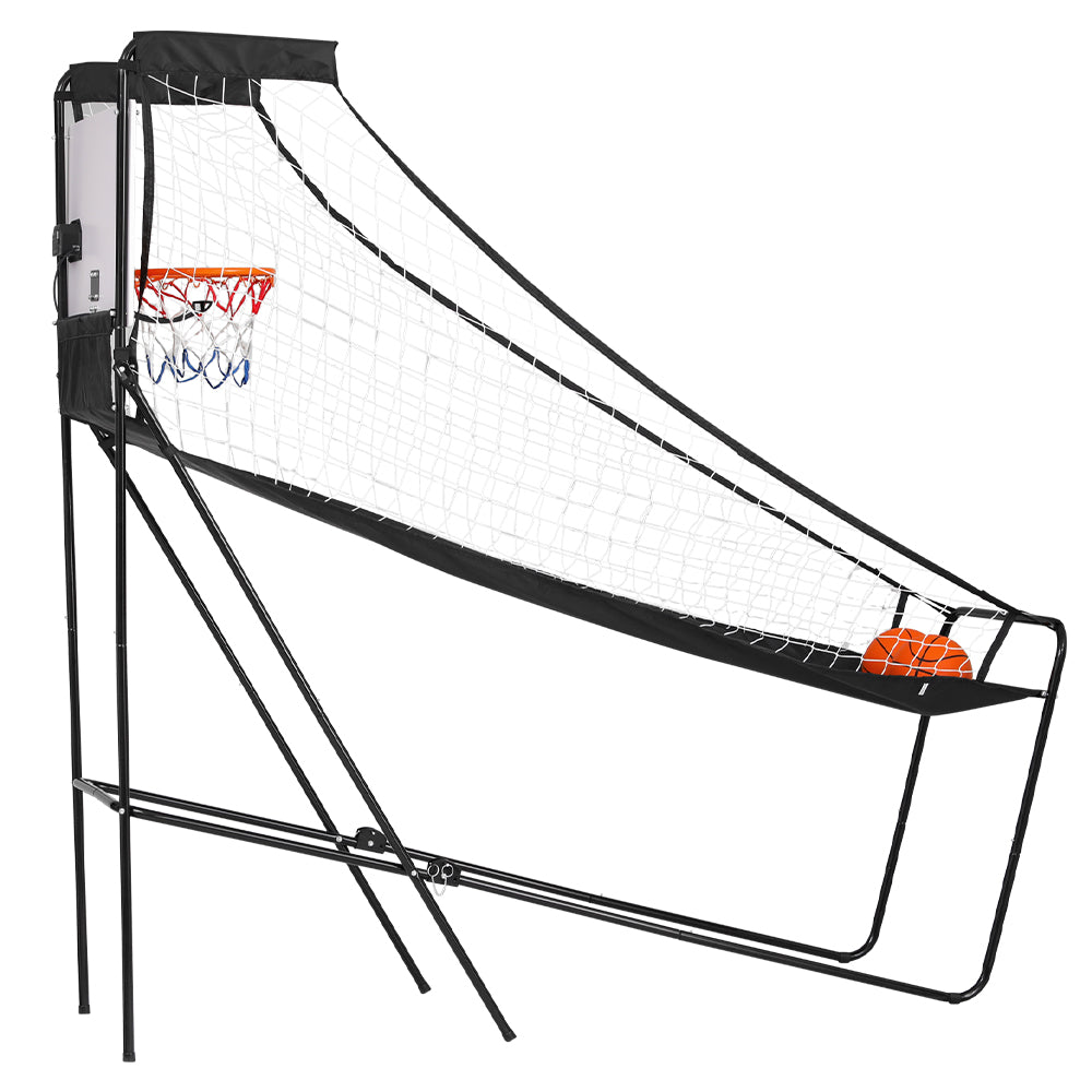 Basketball Arcade Game Electronic Scorer 8 Games Double Shoot Grey GAME-BAS-S-205-BK