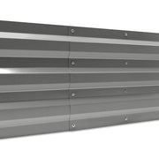 Green Fingers Garden Bed 150x90cm Planter Box Raised Container Galvanised Steel GARDEN-15090-ALUMGR