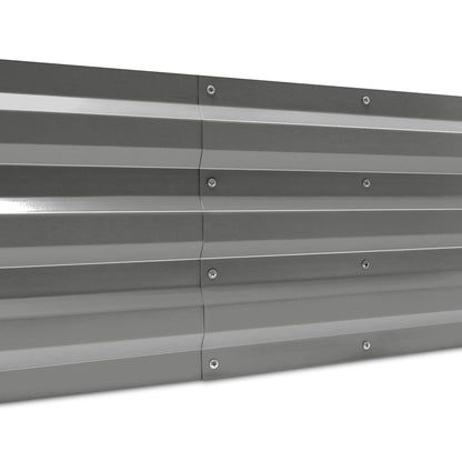 Green Fingers Garden Bed 150x90cm Planter Box Raised Container Galvanised Steel GARDEN-15090-ALUMGR