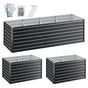 Green Fingers 2-in-1 Raised Garden Bed Kit, 240cm/120cm| 77cm Extra Deep Ergonomic Planter Box | Protect Your GARDEN-77-120-AG-FC2