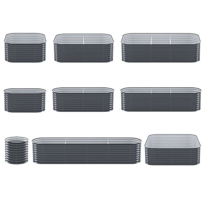Green Fingers Garden Bed 9 In 1 Modular Planter Box 56CM height GARDEN-AG-MOD-3006056