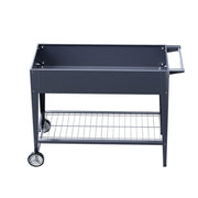 Green Fingers Raised Garden Bed x2 Elevated 100X40X80cm Planter Box Raised Container Herb GARDEN-AG-PLAT-ROLLX2