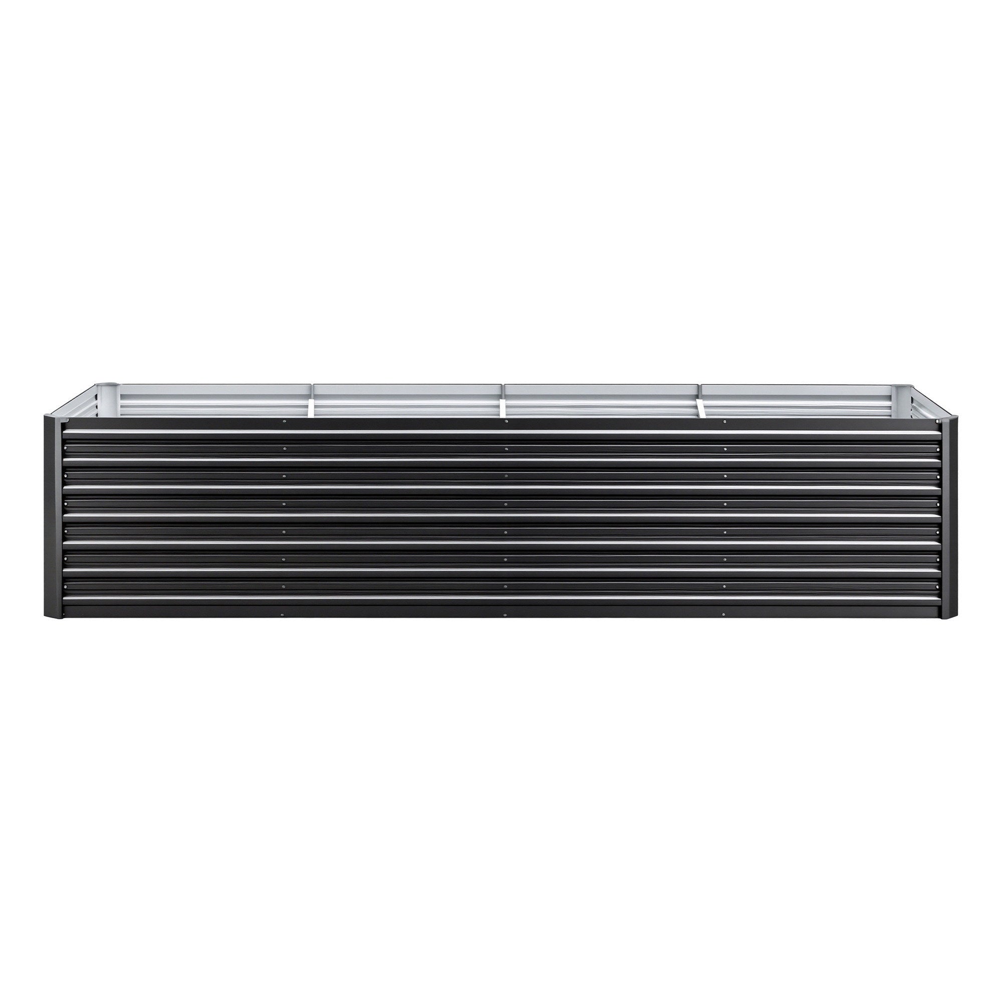 Green Fingers 2-in-1 Raised Garden Bed Kit, 320cm/160cm| 77cm Extra Deep Ergonomic Planter Box | Protect Your GARDEN-ALUMGR-16-FC2