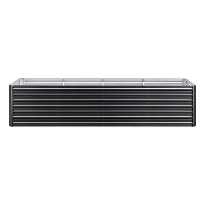 Green Fingers 2-in-1 Raised Garden Bed Kit, 320cm/160cm| 77cm Extra Deep Ergonomic Planter Box | Protect Your GARDEN-ALUMGR-16-FC2