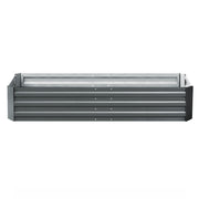 Green Fingers 2x Garden Bed 210x90cm Planter Box Raised Container Galvanised Herb GARDEN-ALUMGR-21-FC2