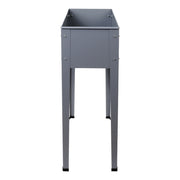 Green Fingers Garden Bed Elevated 100X80X30cm Planter Box Container Galvanised GARDEN-ALUMGR-PLAT-L