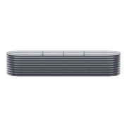2x Green Fingers Raised Garden Bed 320X80X56cm Oval Planter Box GARDEN-OVAL-AG-3208056X2