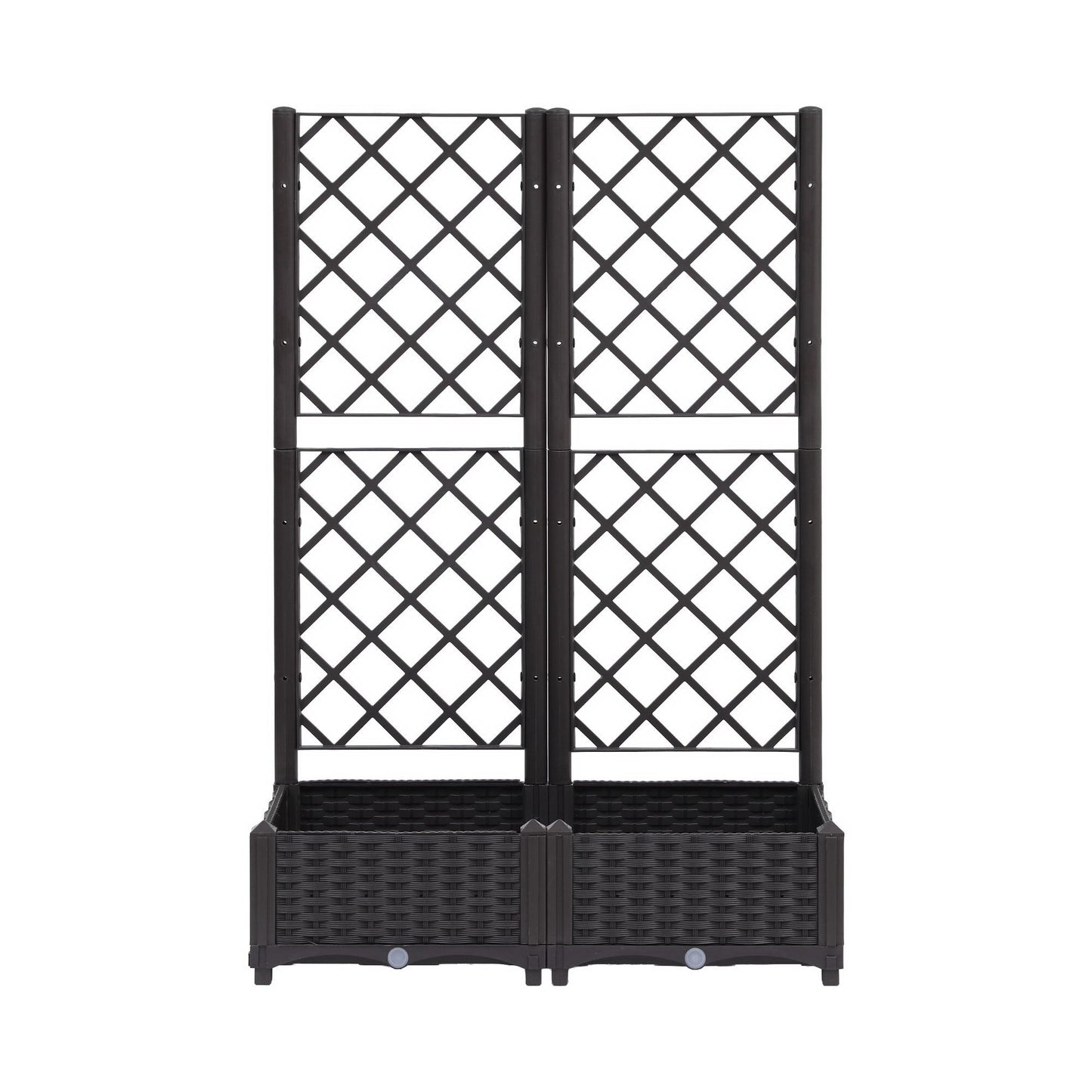 Green Fingers Raised Garden Bed Vertical Planter Self Watering Large Elevated Veggie Box 80x40x122cm GARDEN-PP-PANEL-80