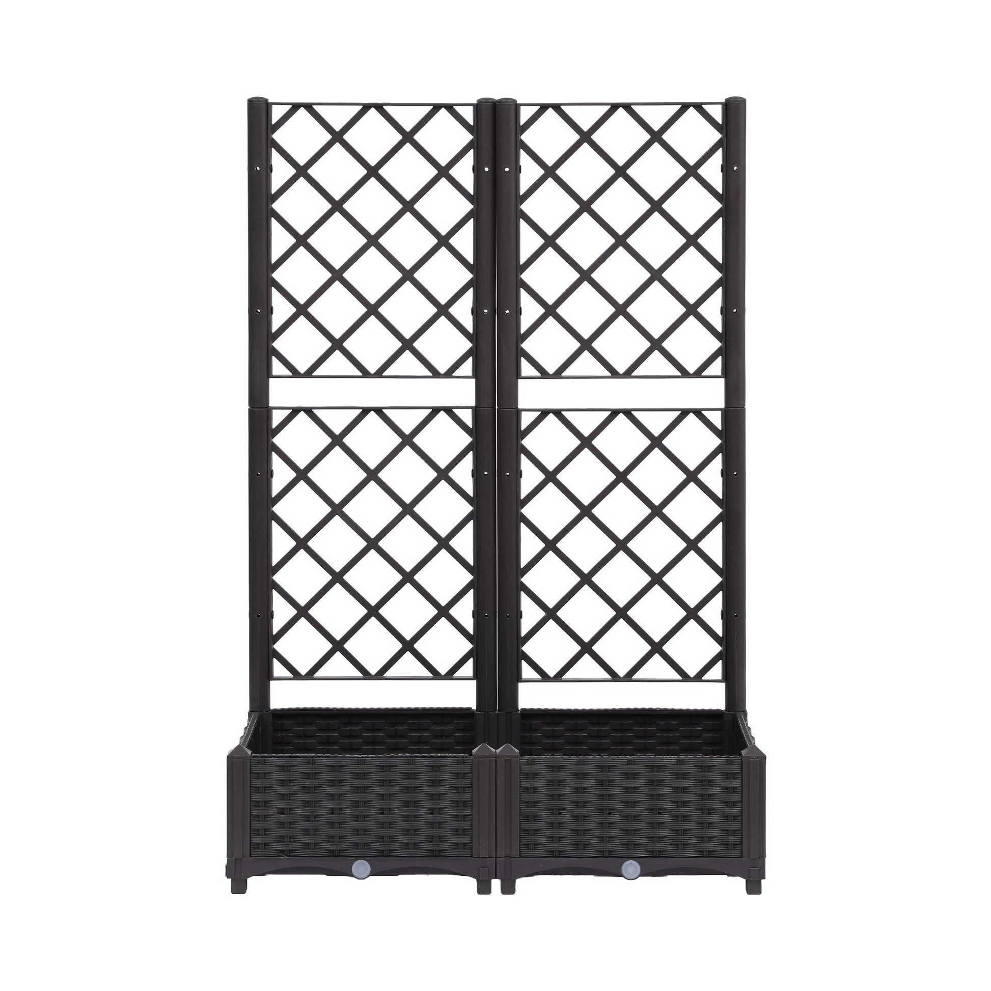 Green Fingers Raised Garden Bed Vertical Planter Self Watering Large Elevated Veggie Box 80x40x122cm GARDEN-PP-PANEL-80