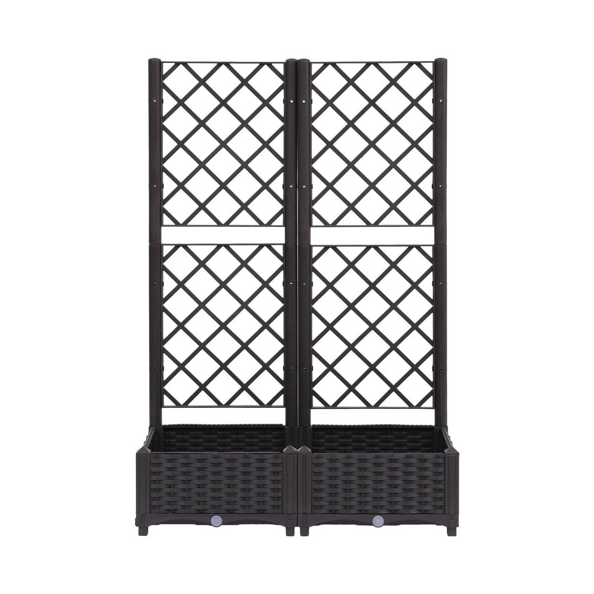 Green Fingers Raised Garden Bed Vertical Planter Self Watering Large Elevated Veggie Box 80x40x122cm GARDEN-PP-PANEL-80