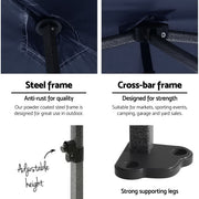 Instahut Gazebo Pop Up Marquee 3x6 Folding Tent Gazebos Camping 500D Oxford Navy GAZEBO-C-3X6-DX-NAVY