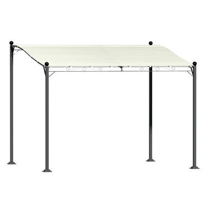 Instahut Gazebo Marquee 3m Outdoor Event Wedding Tent Camping Party Shade Iron Art Canopy Beige GAZEBO-IR-AR-HF-3X25-BG-AB