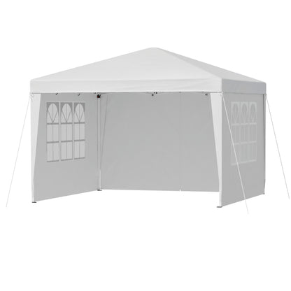Instahut Gazebo 3x3 Pop Up Marquee Folding Tent Wedding Gazebos Camping Outdoor Canopy White GAZEBO-POP-C-3X3-WH