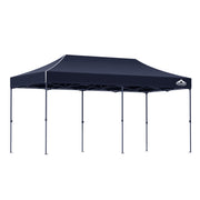 Instahut Gazebo Pop Up Marquee 3x6 Folding Tent Wedding 500D Oxford Camping Navy GAZEBO-T-3X6-F-NA