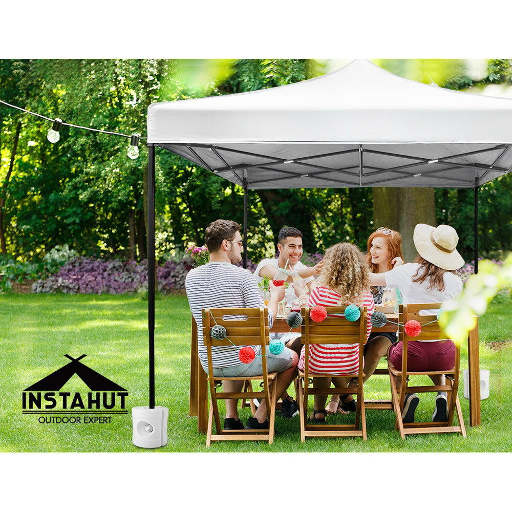 Instahut Gazebo Base Pod Kit Pop Up Marquee Set Outdoor Wedding Tent Canopy Leg 4 pcs GAZEBO-T-WBASE