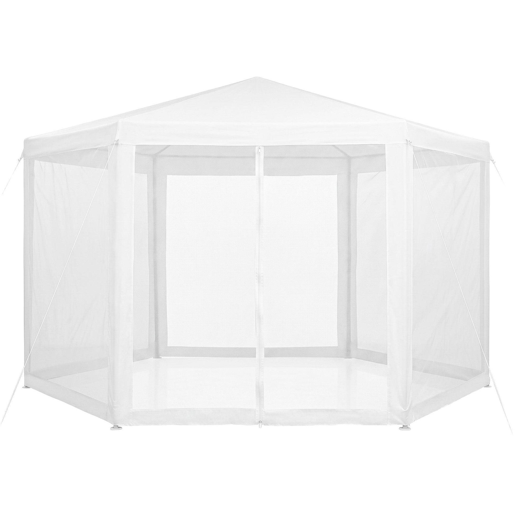 Instahut Gazebo?2x2m Marquee Wedding Party Tent Outdoor Camping Mesh Wall Canopy Shade Gazebos Navy GAZEBO-WED-C-FG-222-WH