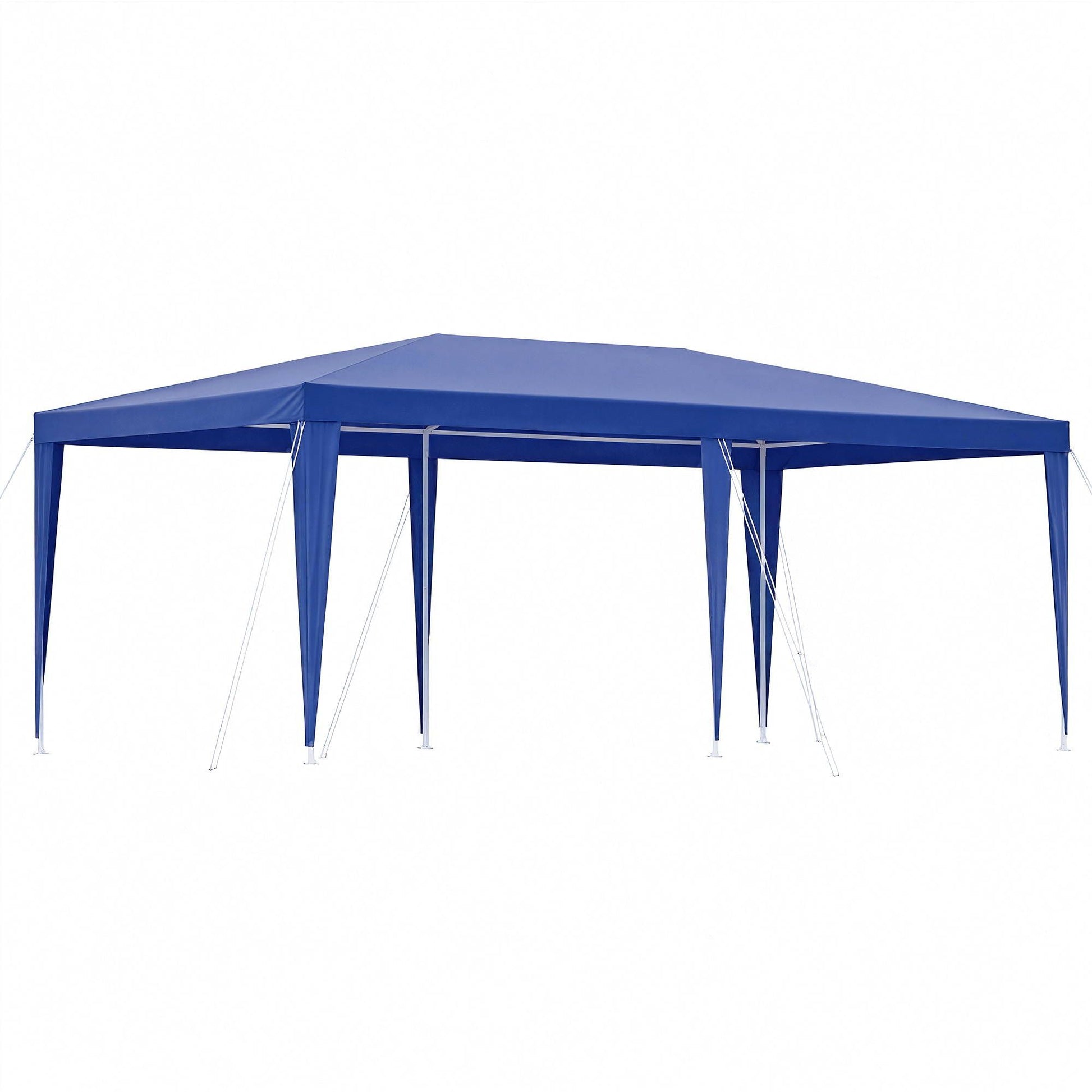 Instahut Gazebo 3x6m Wedding Party Marquee Tent Outdoor Event Camping Canopy Shade Blue GAZEBO-WED-T-FG-3X6-BL
