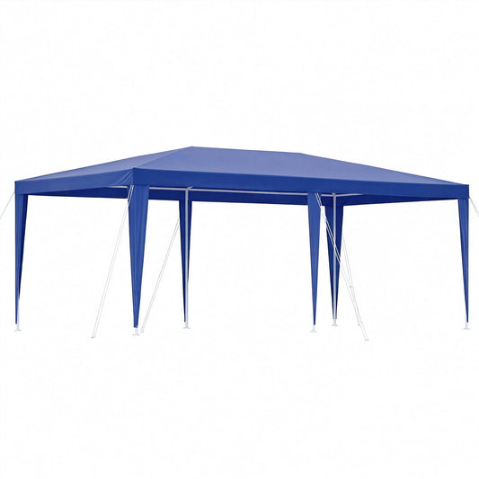 Instahut Gazebo 3x6m Wedding Party Marquee Tent Outdoor Event Camping Canopy Shade Blue GAZEBO-WED-T-FG-3X6-BL