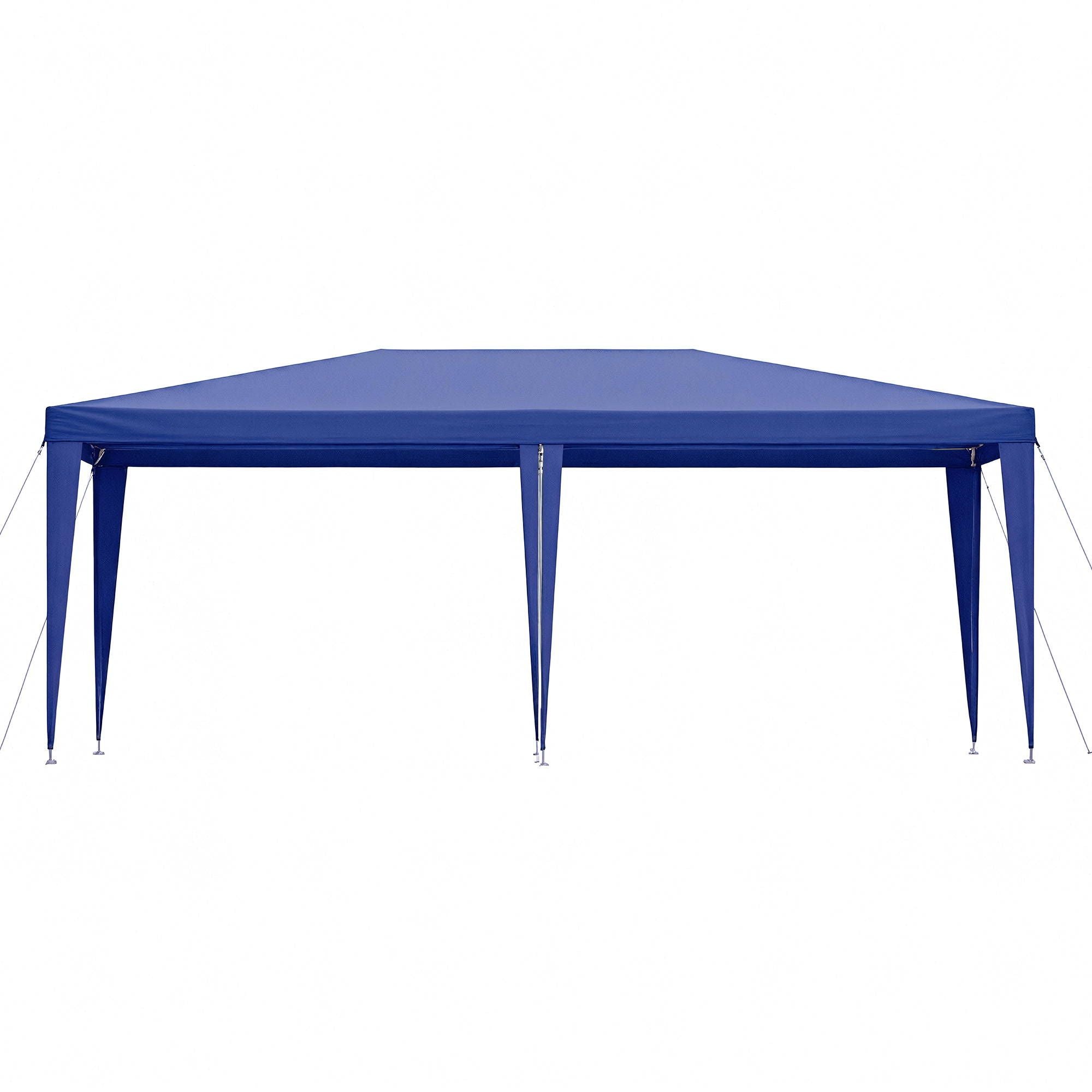 Instahut Gazebo 3x6m Wedding Party Marquee Tent Outdoor Event Camping Canopy Shade Blue GAZEBO-WED-T-FG-3X6-BL