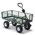 Gardeon Mesh Garden Steel Cart - Green GCT-MESH-360KG-GN