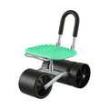 Gardeon Gardening Cart with 360 degrees Swivel Seat | Rolling Work Seat with Adjustable Height & All-Terrain GCT-STEEL-130KG-LGR
