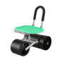 Gardeon Gardening Cart with 360 degrees Swivel Seat | Rolling Work Seat with Adjustable Height & All-Terrain GCT-STEEL-130KG-LGR