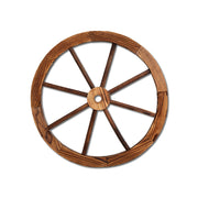 Gardeon Garden Decor Outdoor Ornament Wooden Wagon Wheel GD-WHEEL-X-CC