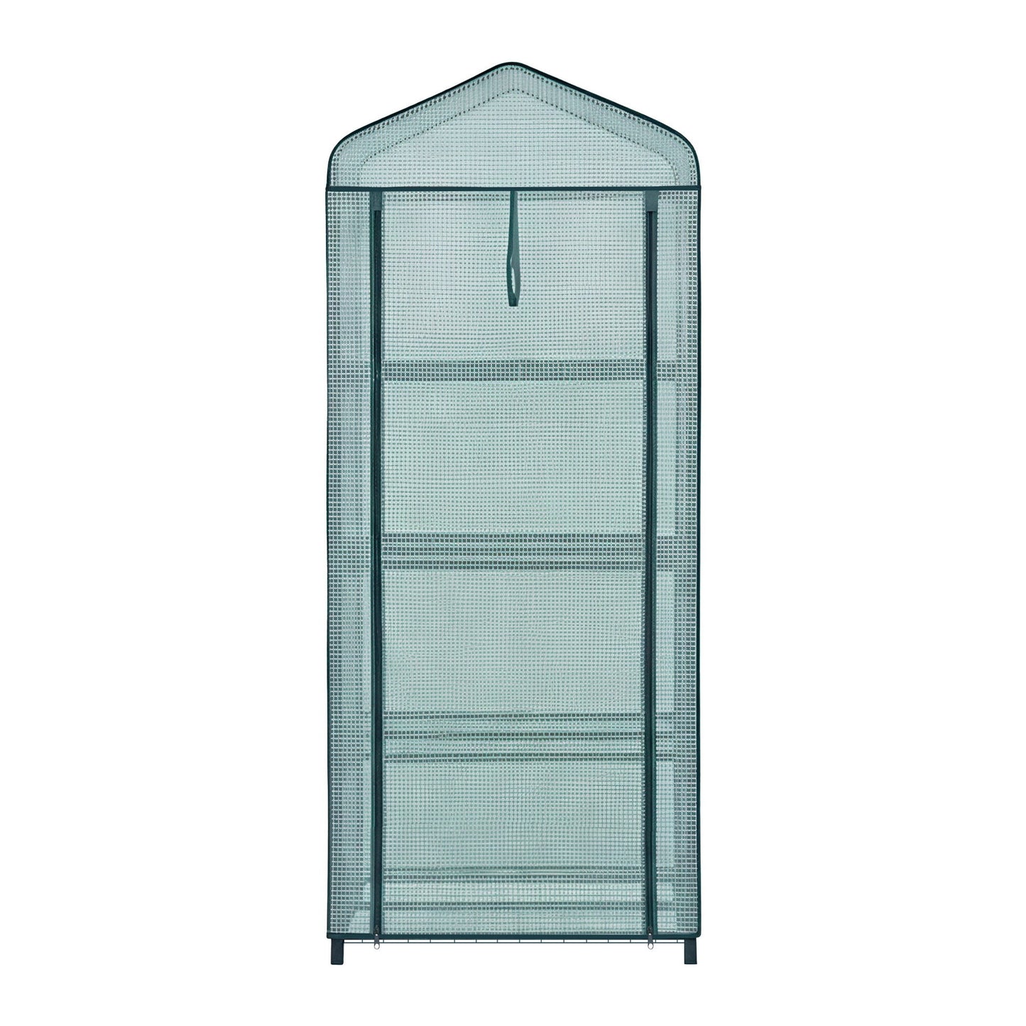 Green Fingers Greenhouse 4 Tiers Mini Green House Garden Bed 1.6x0.7x0.5M GH-MINI-4T-GR