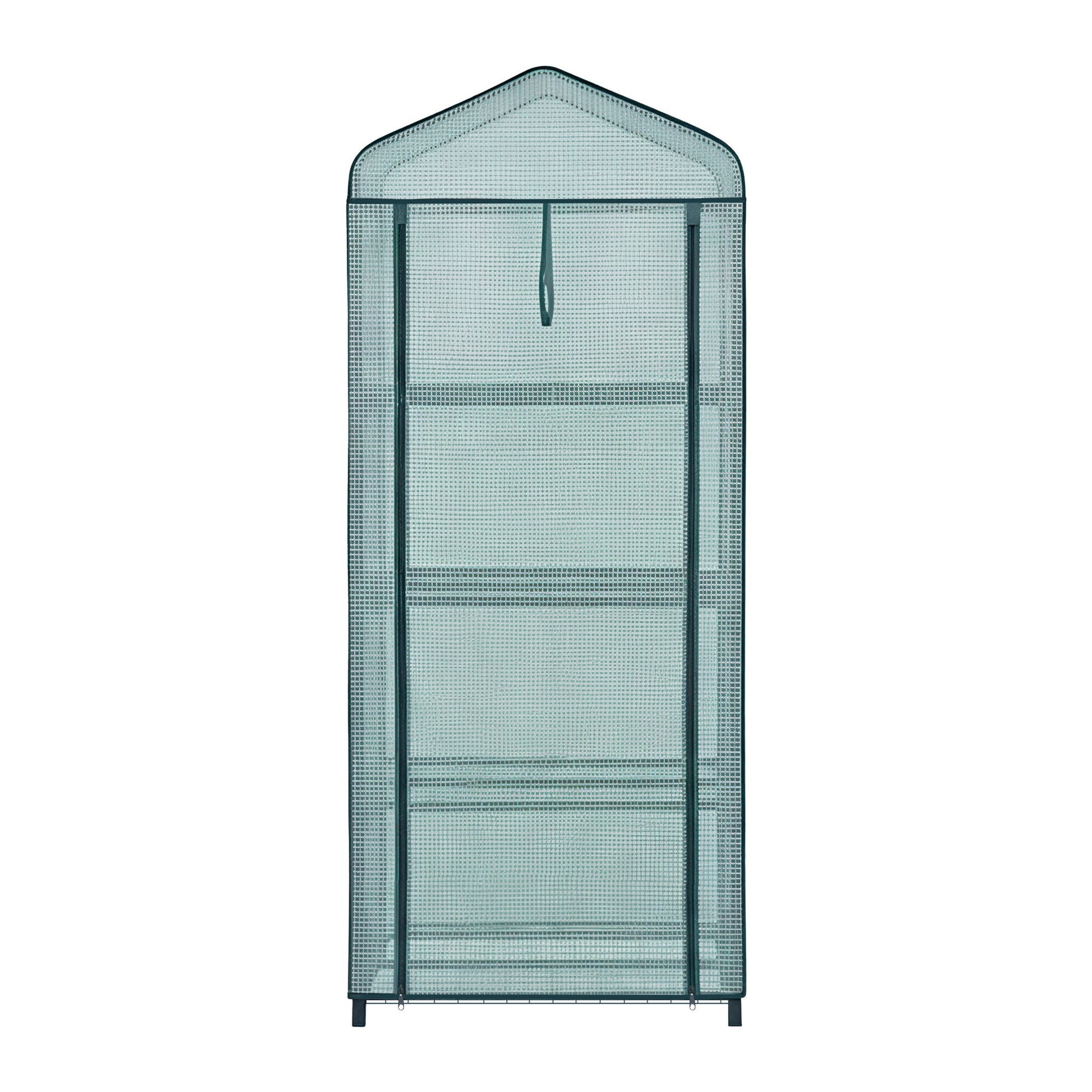 Green Fingers Greenhouse 4 Tiers Mini Green House Garden Bed 1.6x0.7x0.5M GH-MINI-4T-GR
