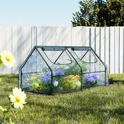 Greenfingers Greenhouse 1.8x0.9x0.9M Mini Green House Raised Garden Bed Planter Box GH-MINI-F-182X92-TP