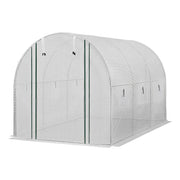 Green Fingers Greenhouse 3x2x2M Walk in Green House White GH-WALK-30X20-WH