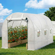 Green Fingers Greenhouse 3x2x2M Walk in Green House White GH-WALK-30X20-WH