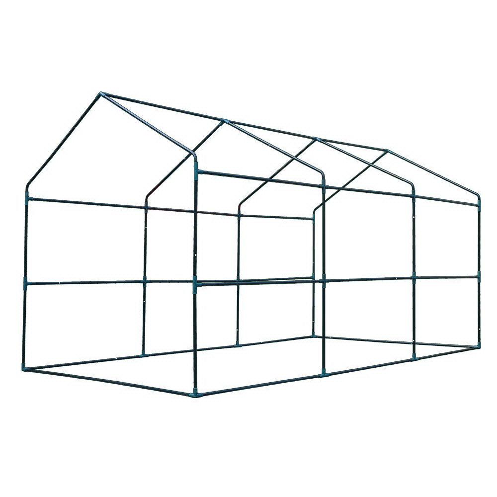 Green Fingers Greenhouse 3.5x2x2M Walk in Green House Tunnel Plant Garden Shed GH-WALK-35X20-GR