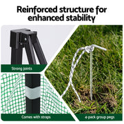 Green Fingers Greenhouse 180x240x240cm Steel Frame PE Cover Outdoor Shelter GH-WALK-PH-24X18