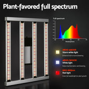 Green Fingers Max 3200W Grow Light LED Full Spectrum Indoor Plant All Stage Growth GL-BOARD-320-DIM-BAR