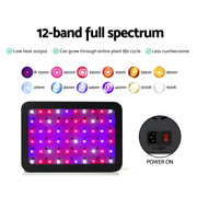Green Fingers 600W Grow Light LED Full Spectrum Indoor Plant All Stage Growth GL-ECO-1T-600