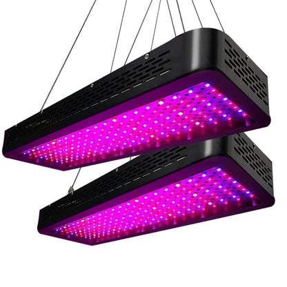 Green Fingers 2X 2000W Grow Lights LED Full Spectrum Indoor Plant All Stage Growth GL-NM-3T-2000X2