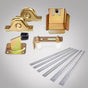 Roller Guide Gate Opener Track Stopper Sliding Hardware Accessories GO-DOOR-SKIT-SV