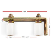 Roller Guide Gate Opener Track Stopper Sliding Hardware Accessories GO-DOOR-SKIT-SV