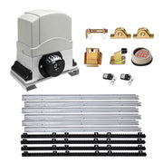 LockMaster Electric Sliding Gate Opener 1200KG Keypad 4M GO-DSR1200-SV-172-RX2